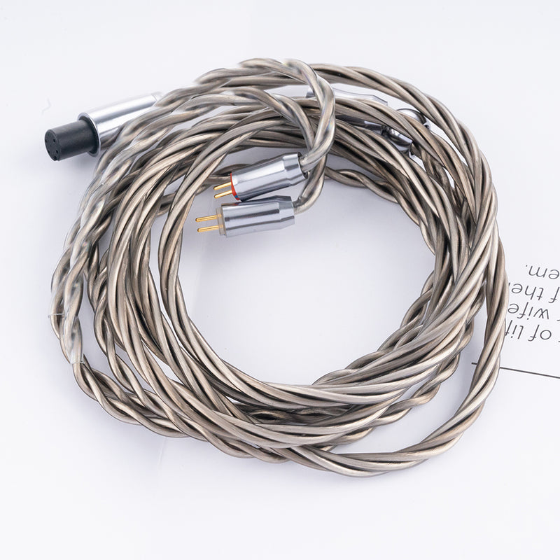 Kinera Dromi Earphone Upgrade Cable 6N OCC 4 Core Silver Plated 0.78 2pin/MMCX Connector Modular 2.5mm 3.5mm 4.4mm Plug Headset - Kinera