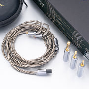 Kinera Dromi Earphone Upgrade Cable 6N OCC 4 Core Silver Plated 0.78 2pin/MMCX Connector Modular 2.5mm 3.5mm 4.4mm Plug Headset - Kinera