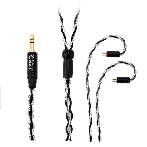 New Kinera Celest Aura Headphone Silver Lated Copper 0.78 2pin Wire Headset Earphone Cable Accessories 3.5mm 4.4mm Plug IEMs - Kinera