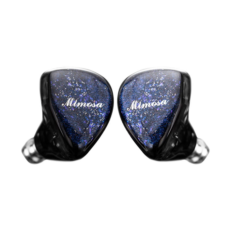 New QoA Mimosa In Ear Earphone 1 Dynamic + 1 Planar IEMs 3.5mm 4.4mm Plug For HiFi Music Headphone 0.78 2pin Cable Headset - Kinera