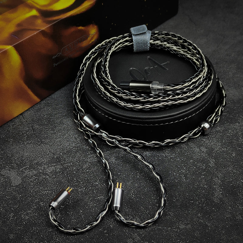 QoA Margarita Earphone 1BA+1DD+2 Sonion Electrostatic 4.4 2.5 Balance In-Ear Dynamic Driver Hifi Music Headsets Cable Headphone - Kinera