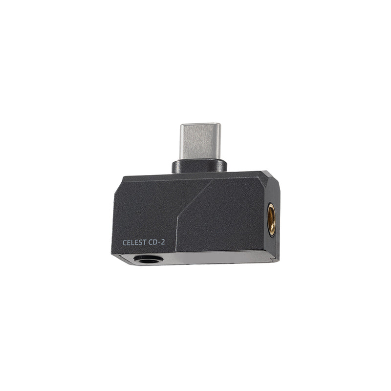Celest CD-2 Portable Type-C to 3.5mm 4.4mm DAC Audio HiFi Earphone Decoder Headphone Amplifier For IEMs Android iOS Mac Win10 - Kinera